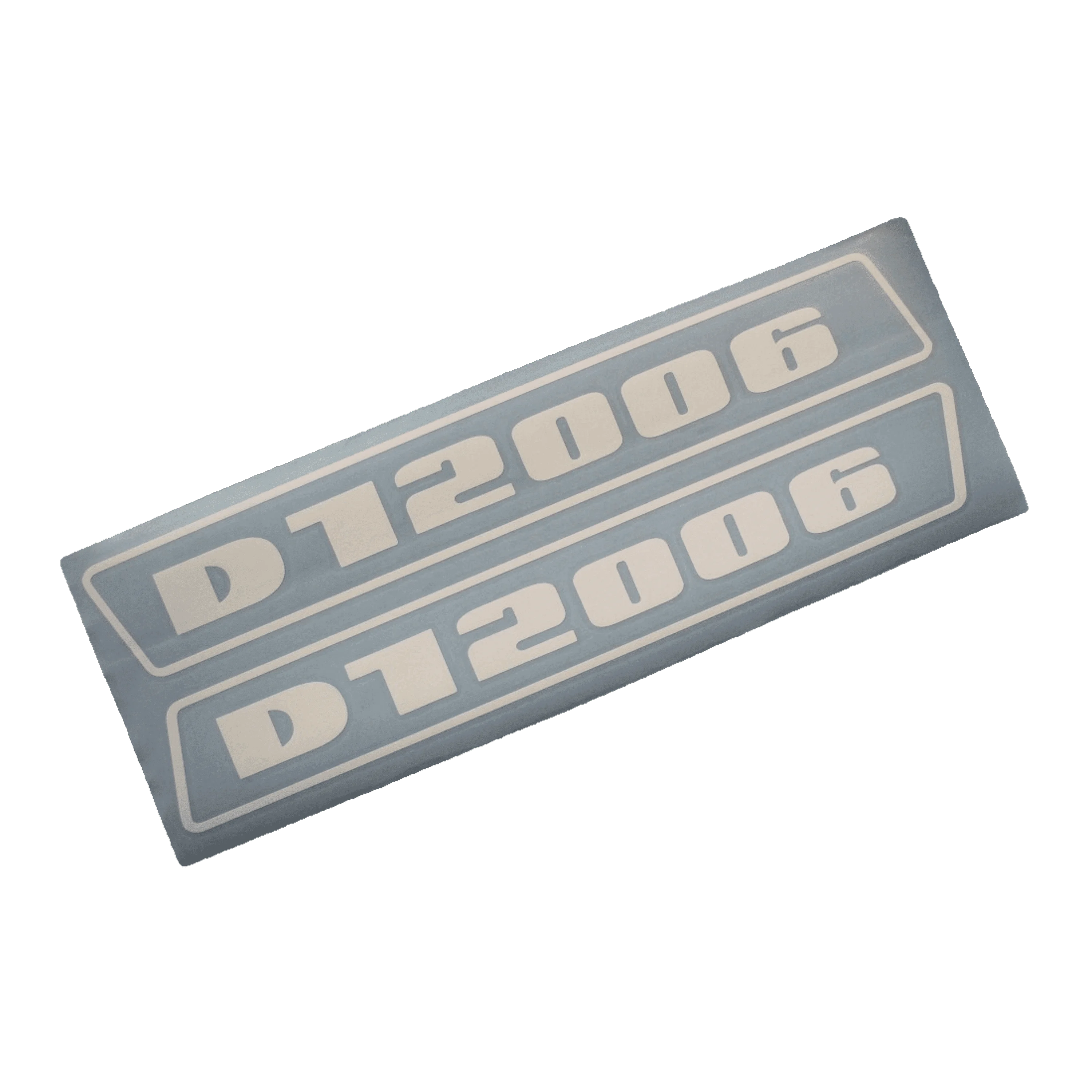 Deutz D12006 Aufkleber weiss (bis 1974)