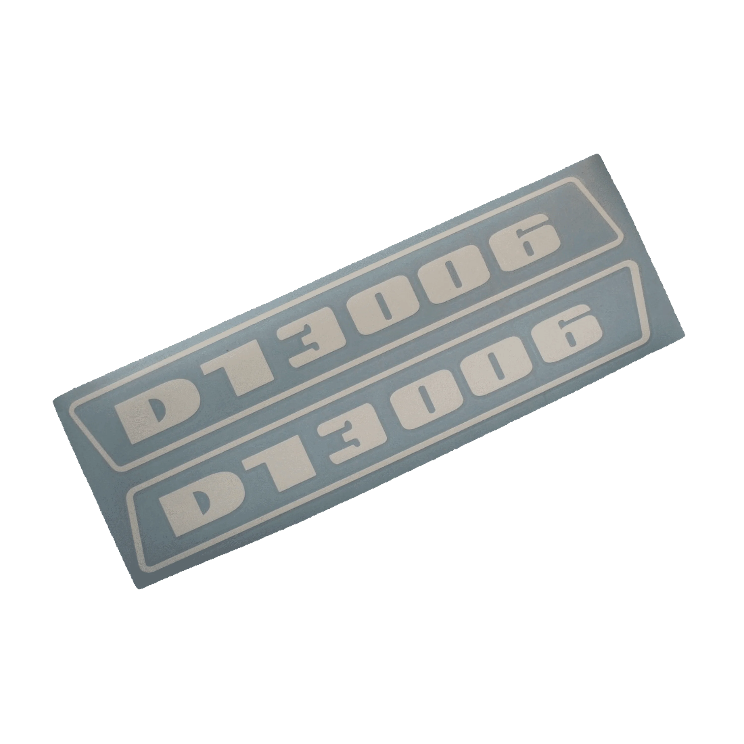 Deutz D13006 Aufkleber weiss (bis 1974)