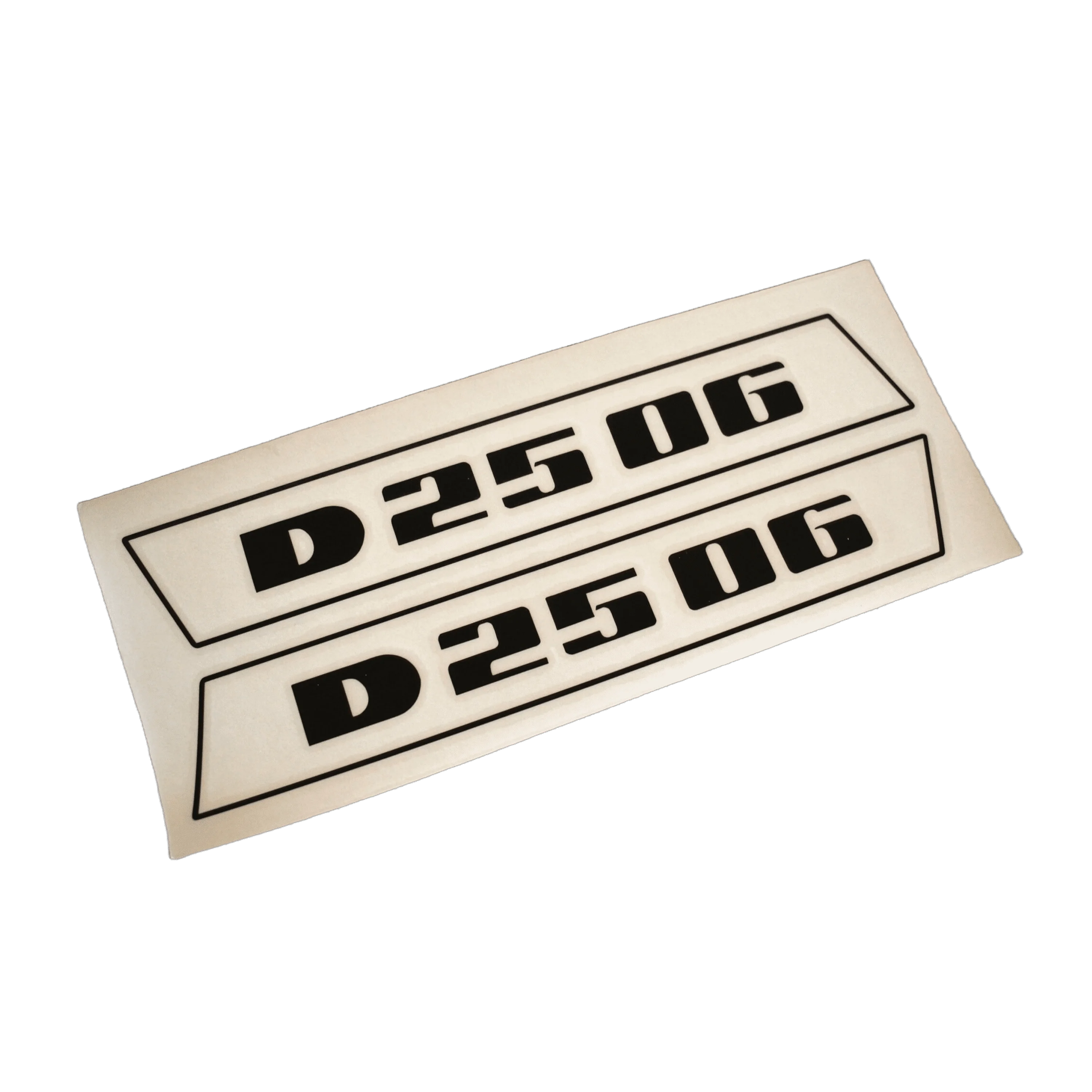 Aufkleber D2506 – Deutz D2506 – (schmale Raute) Aufkleber D2506 – Deutz D2506 – (schmale Raute)
