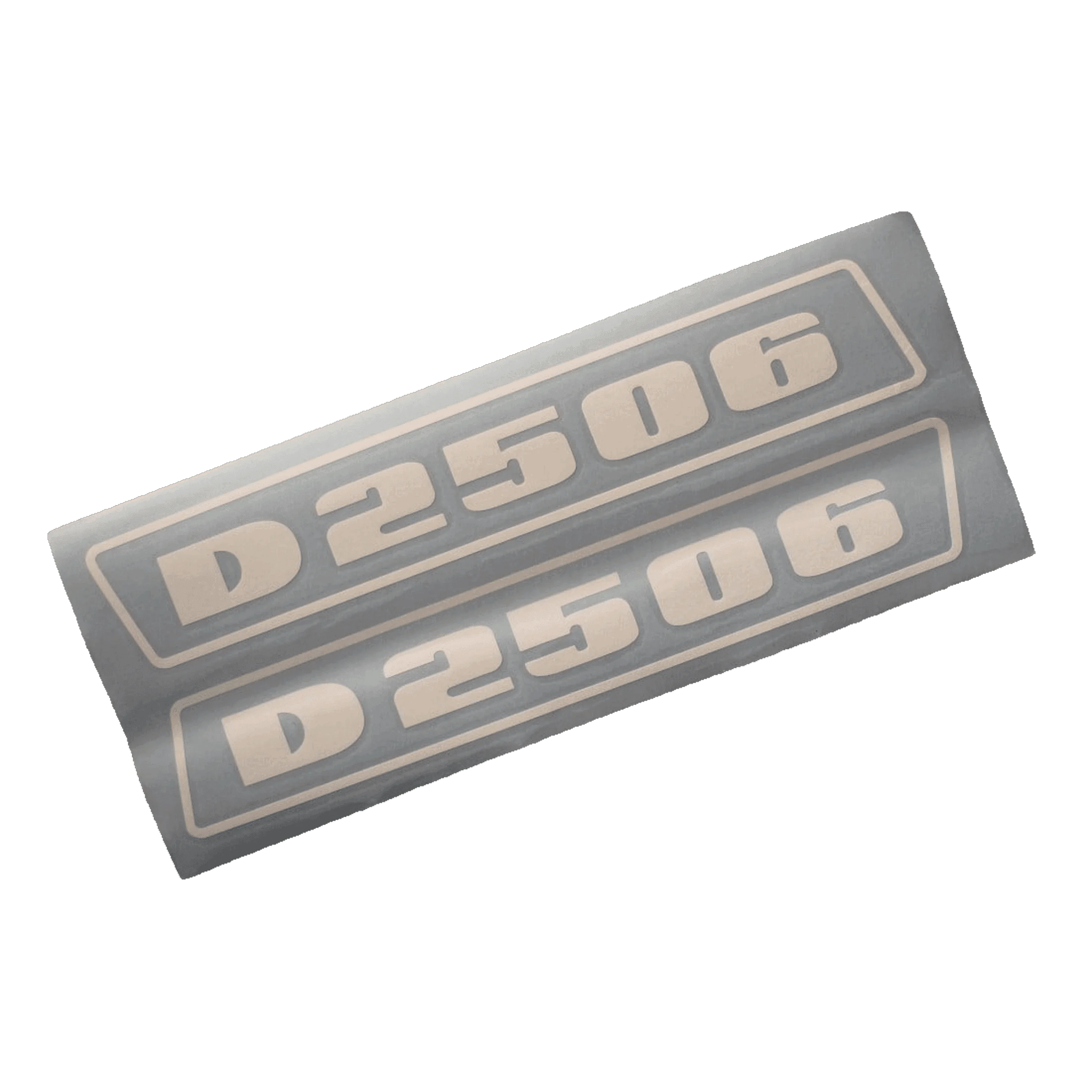 Deutz D2506 Aufkleber weiss (bis 1974)