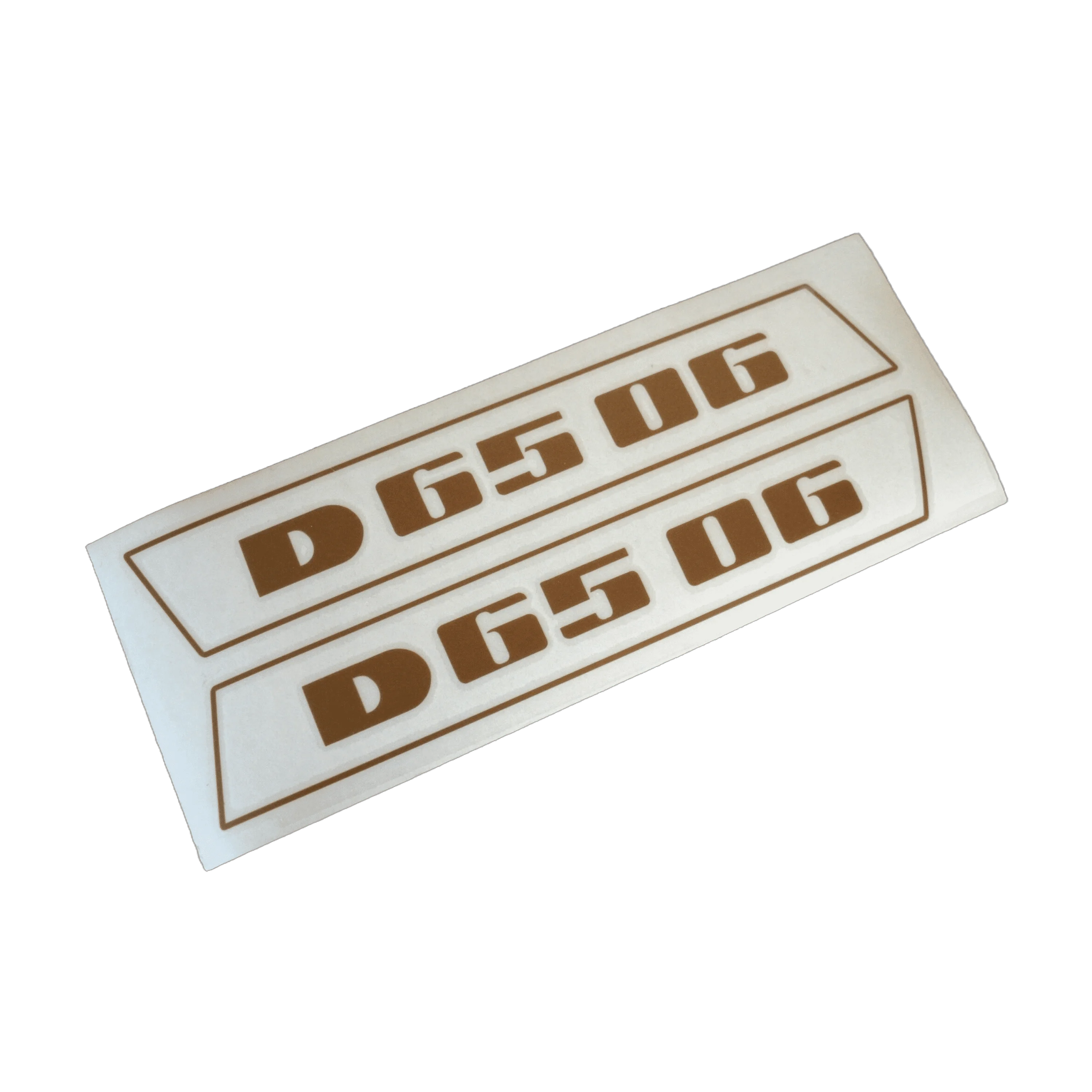 Aufkleber D6506 – Deutz D6506 (06‑Serie) – Gold Aufkleber D6506 – Deutz D6506 (06‑Serie) – Gold