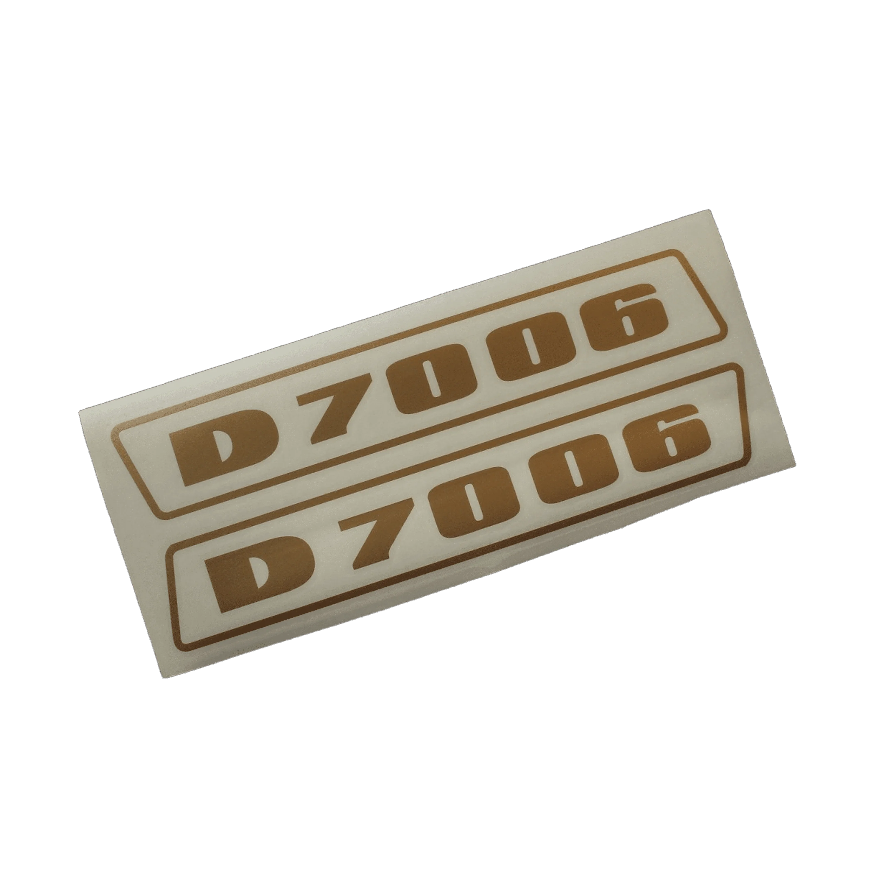 Deutz D7006 Aufkleber gold (bis 1974)