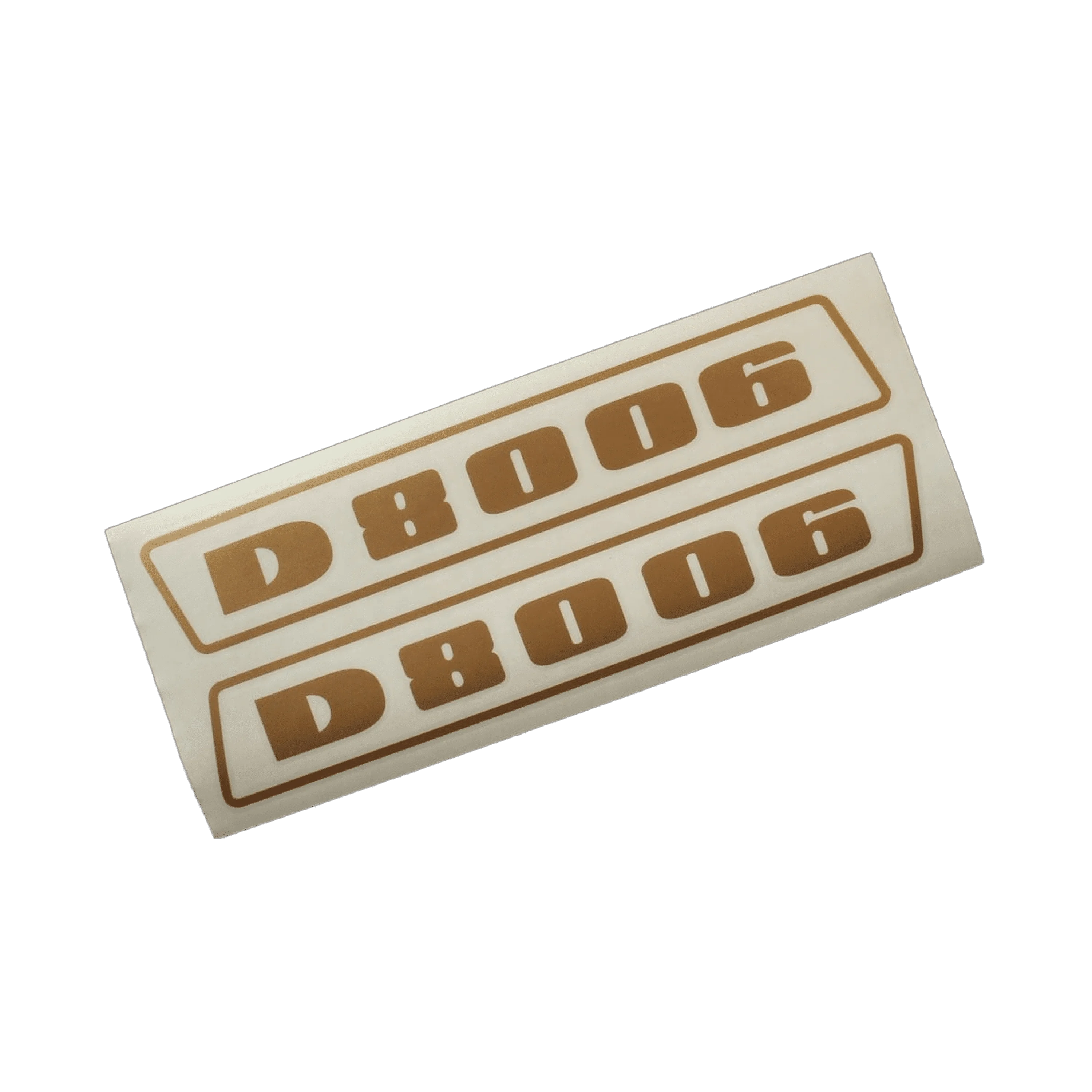 Deutz D8006 Aufkleber gold (bis 1974)