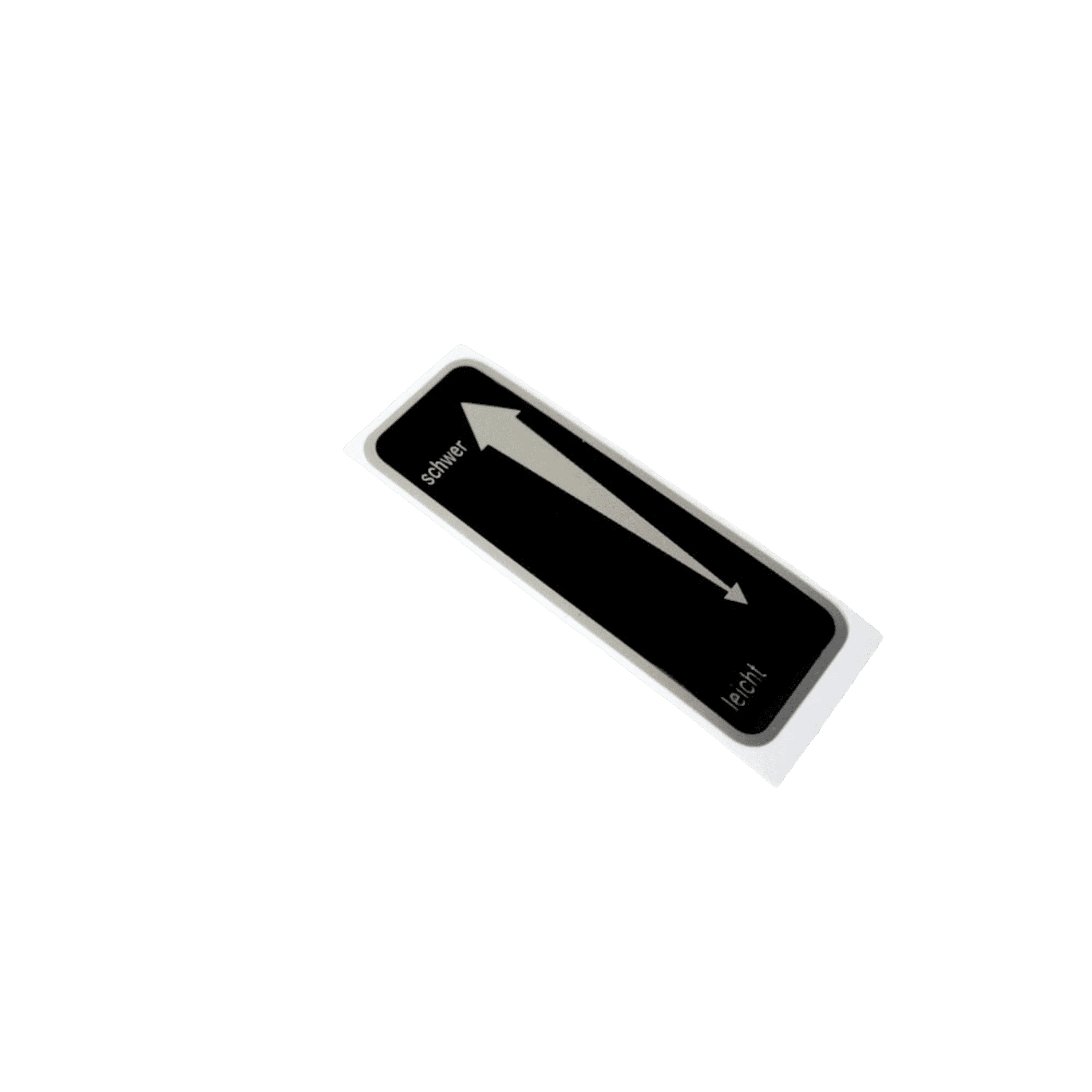 Fritzmeier Aufkleber Sitz schwer leicht