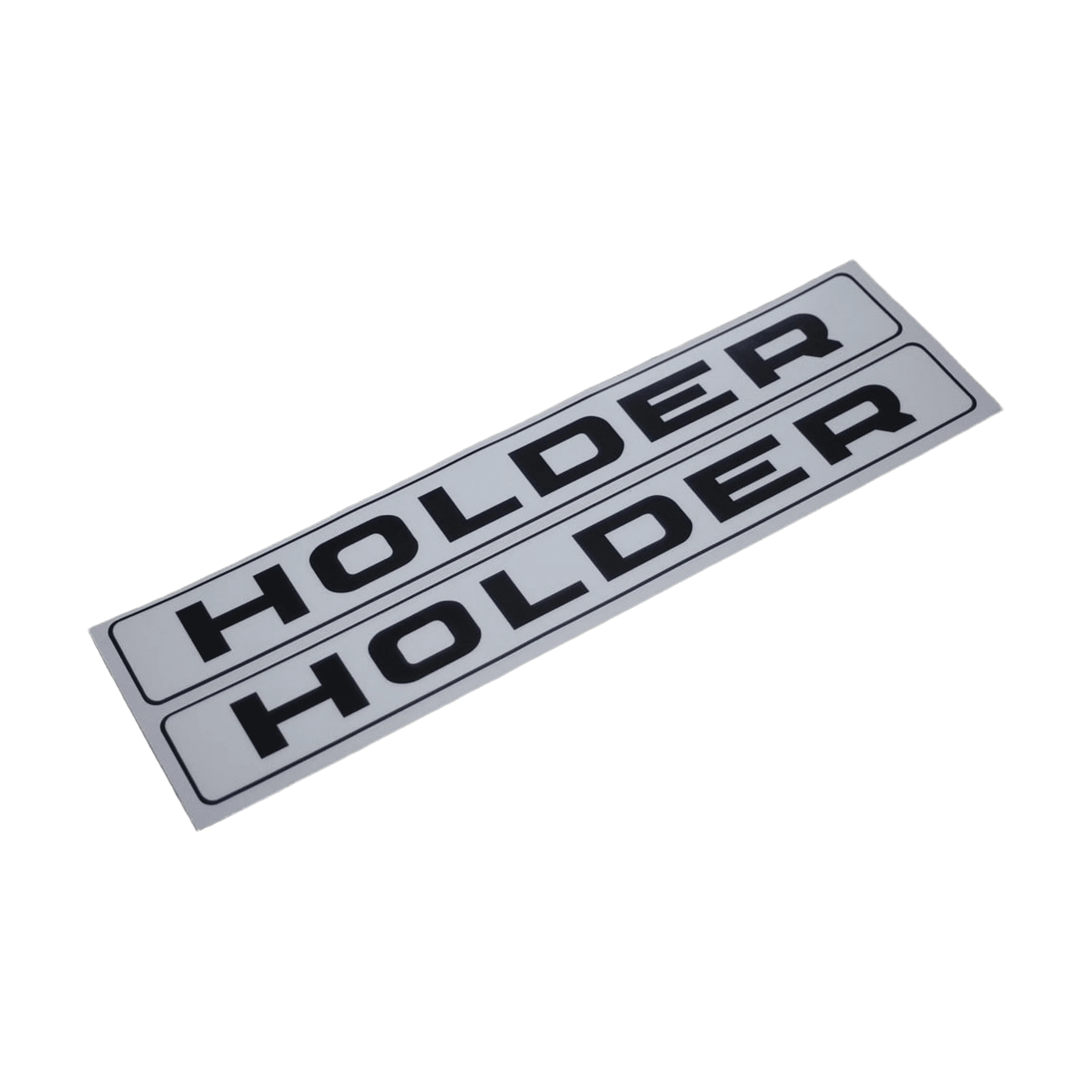 Holder 2x Aufkleber Motorhaube