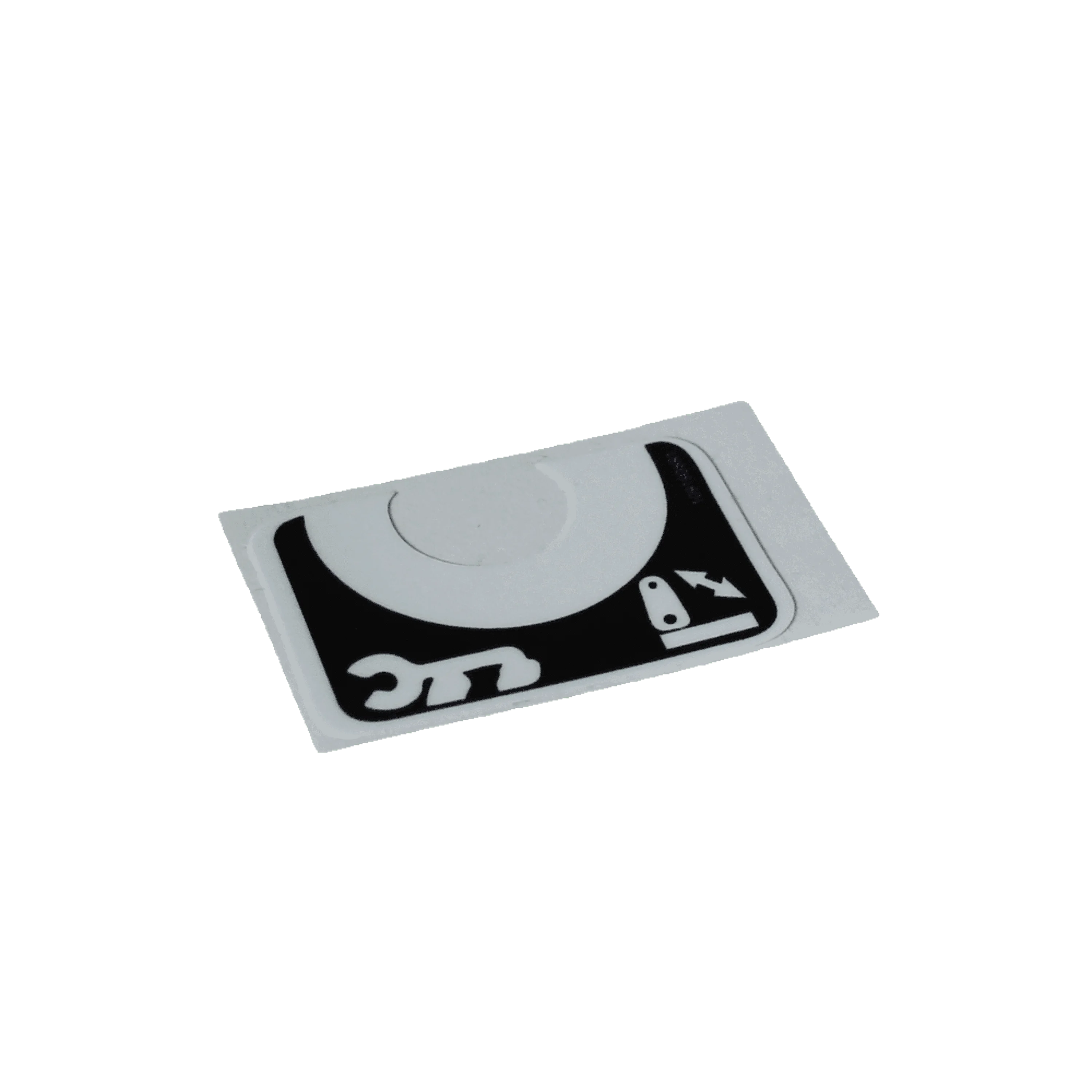 IHC Aufkleber Pflug Hydraulik Symbol