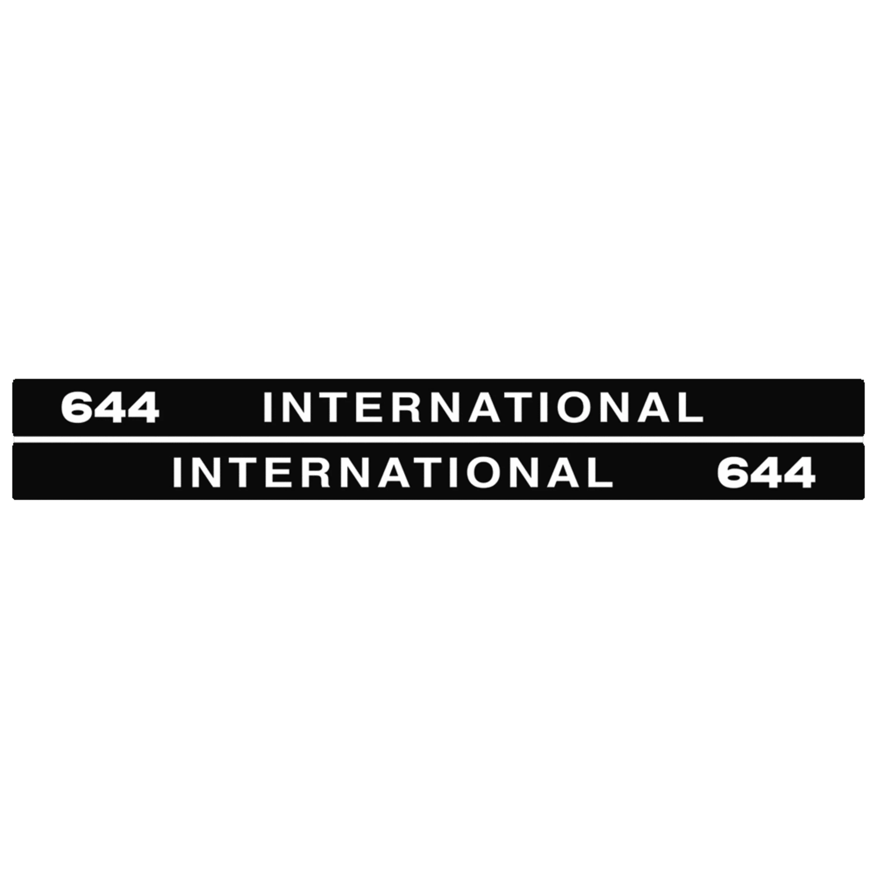 IHC international 644 Aufkleber lang