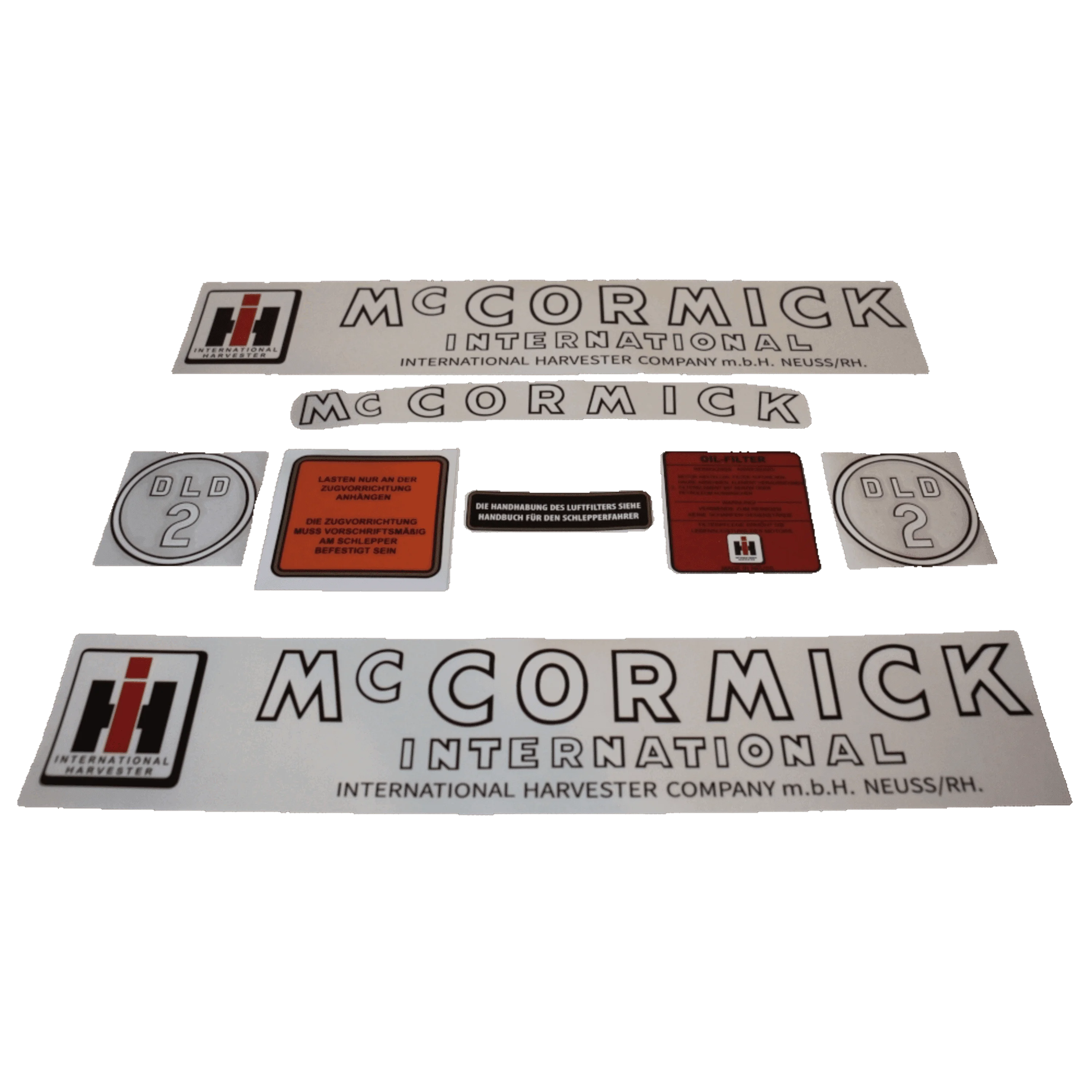 IHC MC Cormick Aufkleber Set DLD2