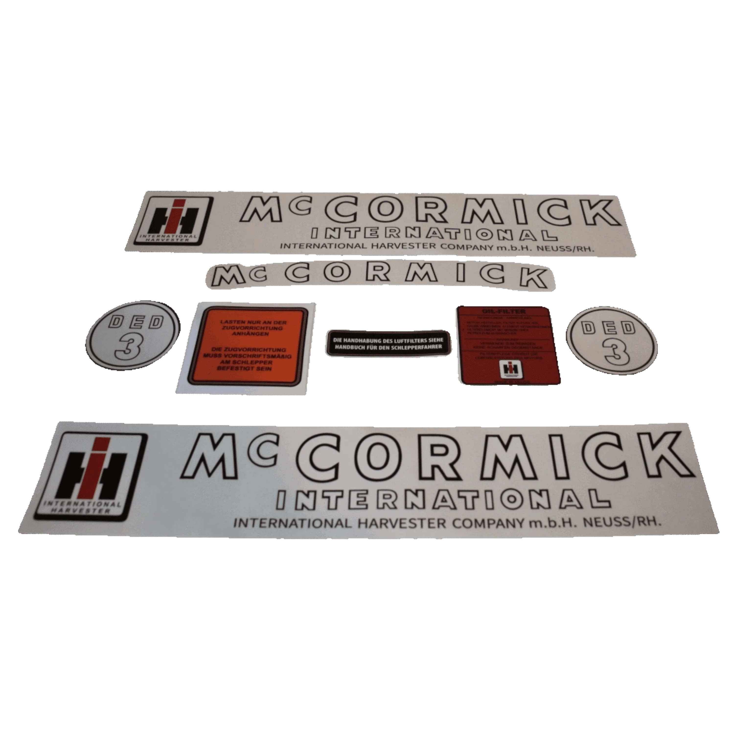 IHC MC Cormick Aufkleber Set DED3 IHC MC Cormick Aufkleber Set DED3