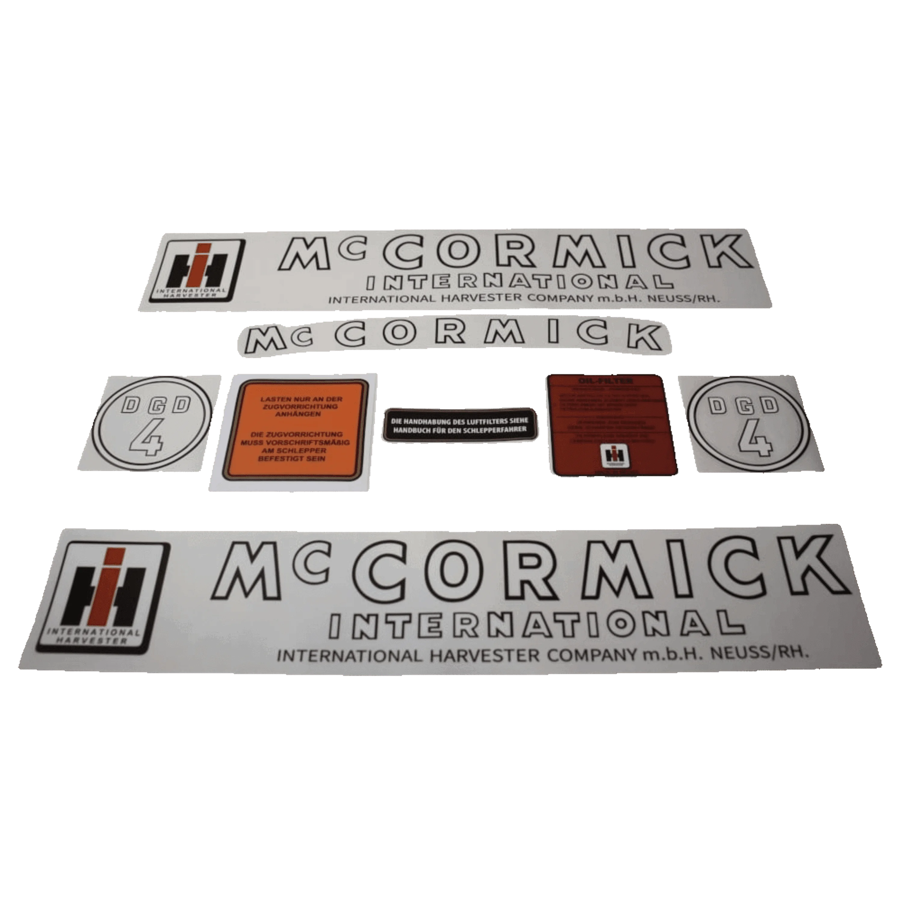 IHC MC Cormick Aufkleber Set DGD4