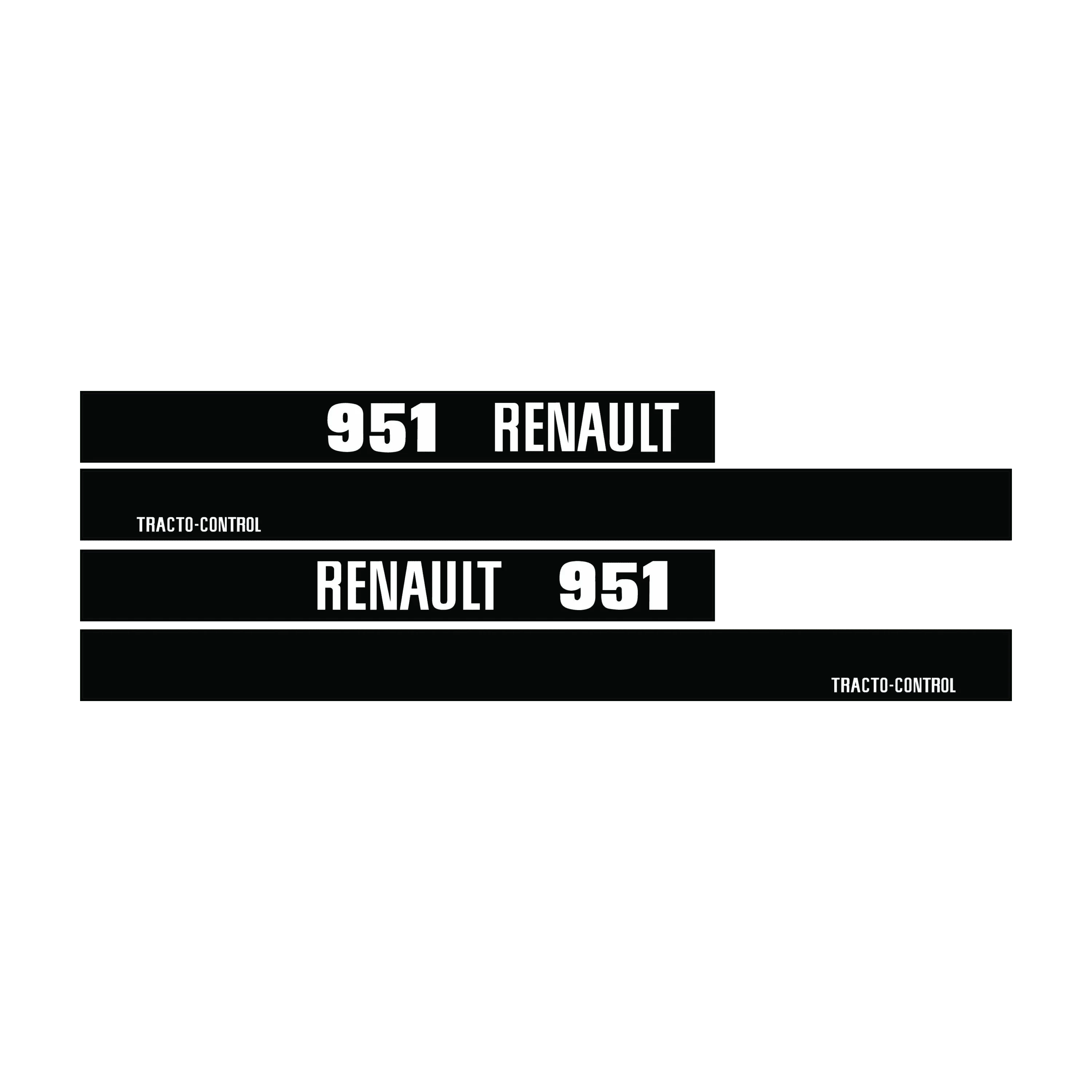 Renault Aufkleber Traktor – 951