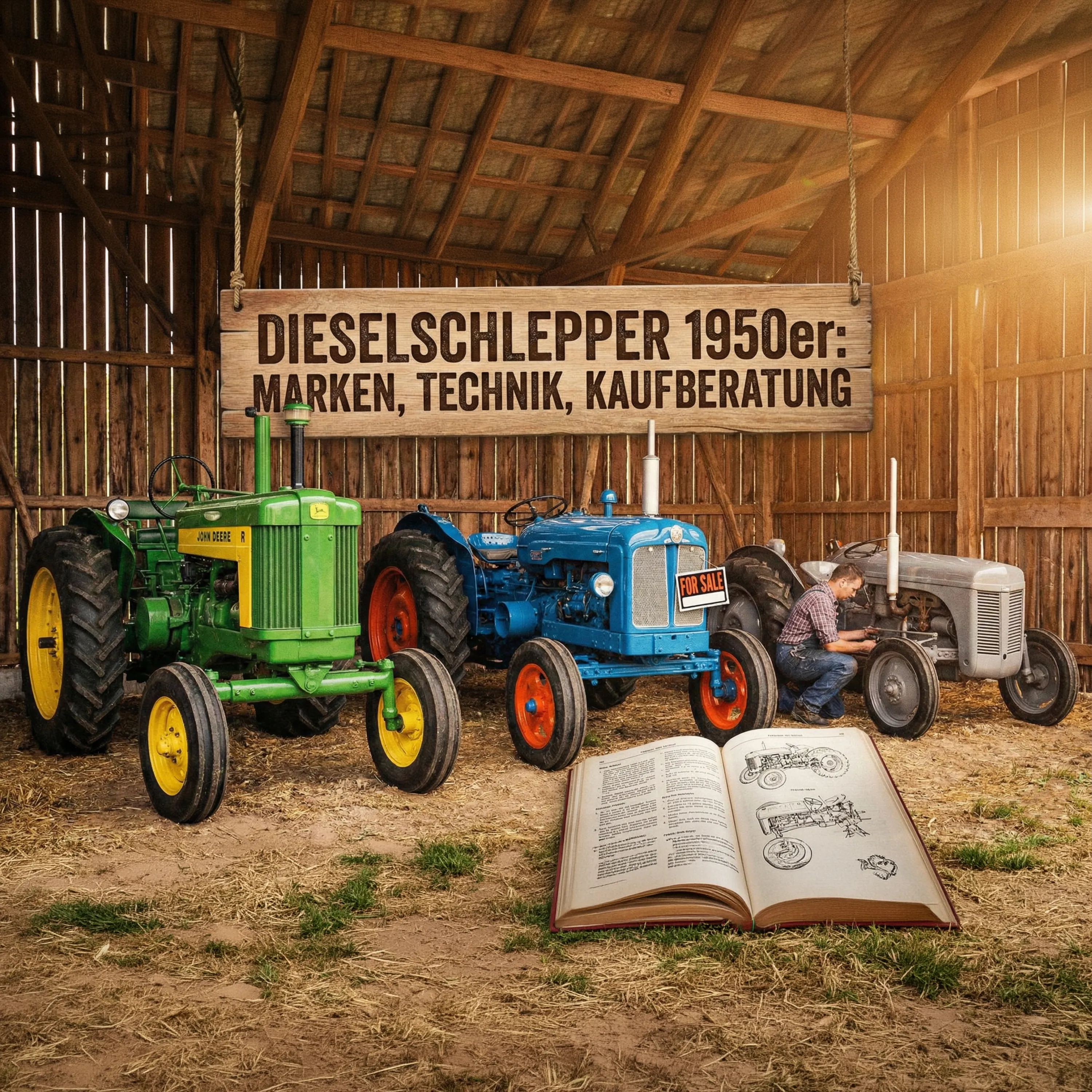 Dieselschlepper 1950er: Marken, Technik, Kaufberatung