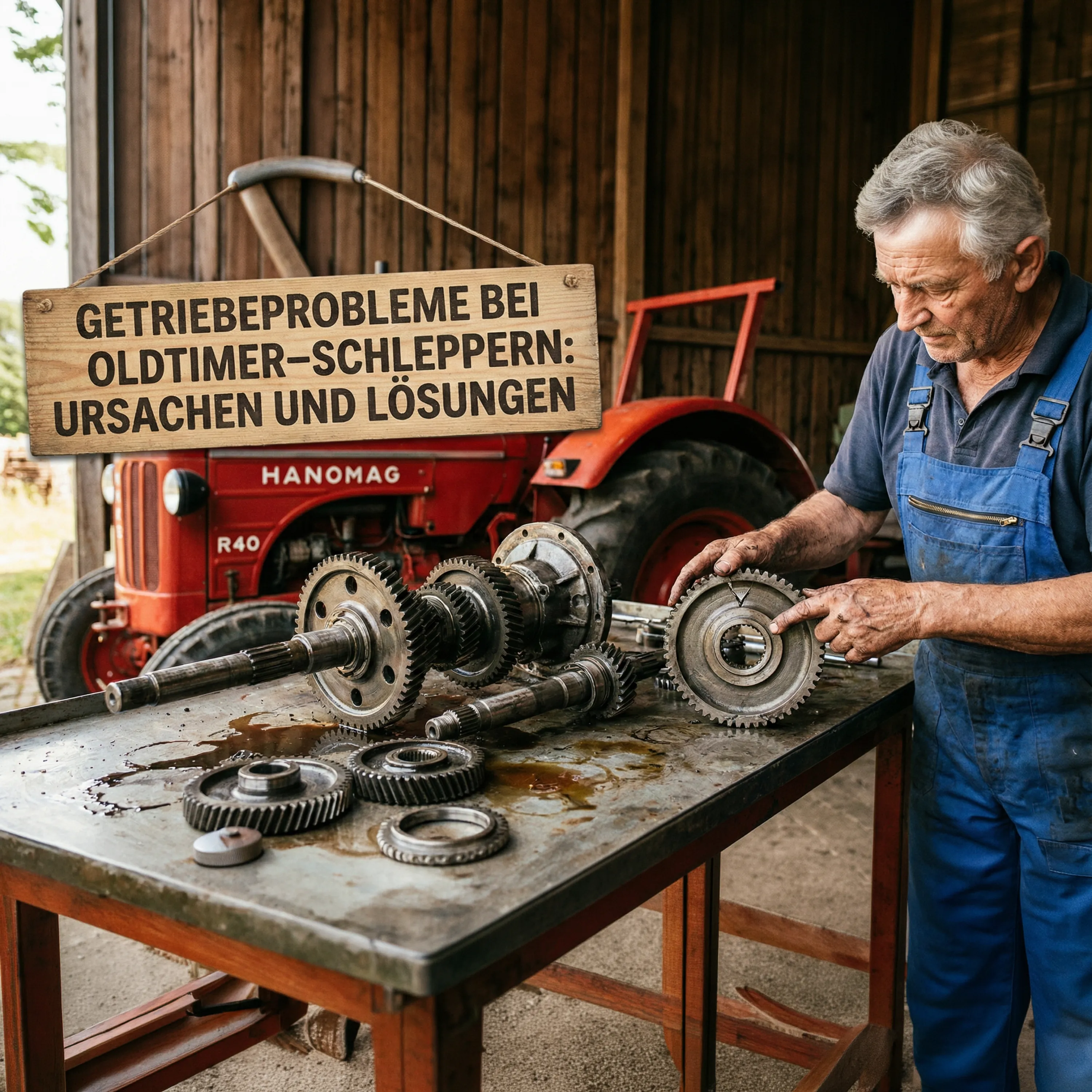 Getriebeprobleme bei Oldtimer-Schleppern: Lösungen