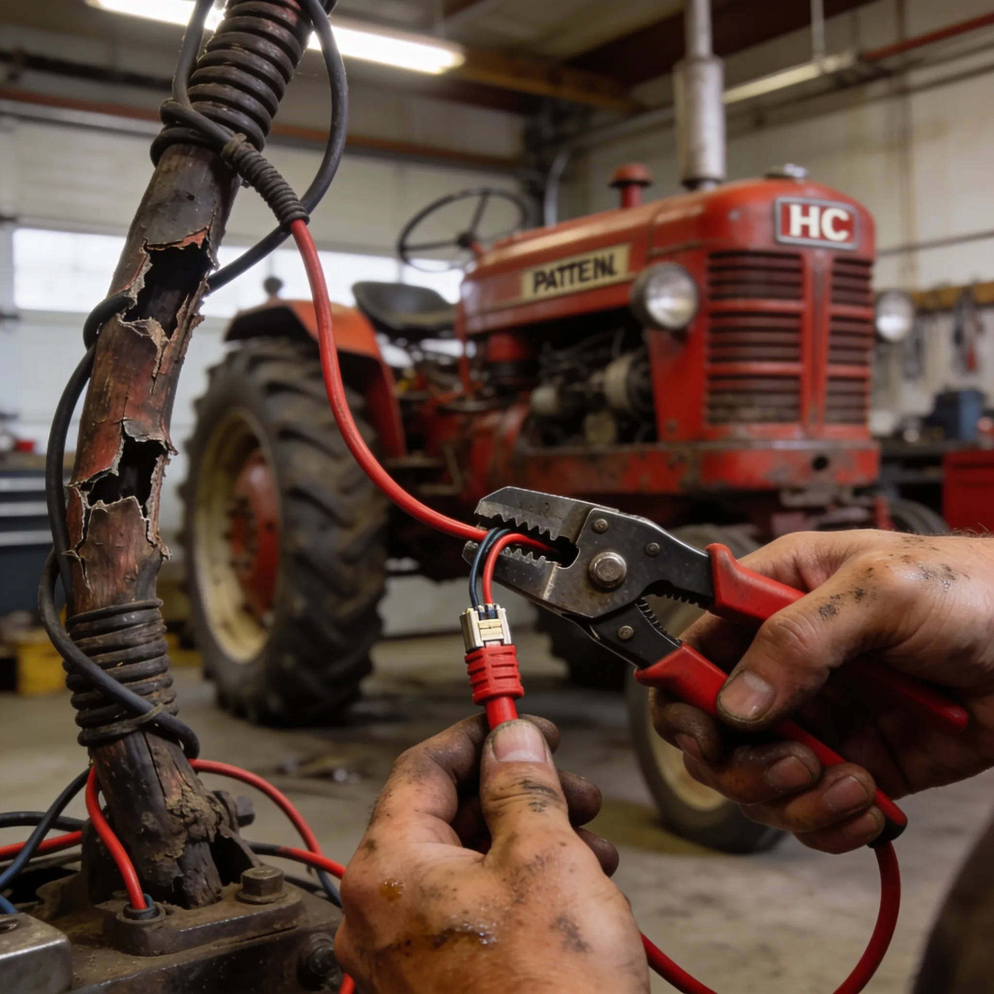 traktor elektrik sanieren