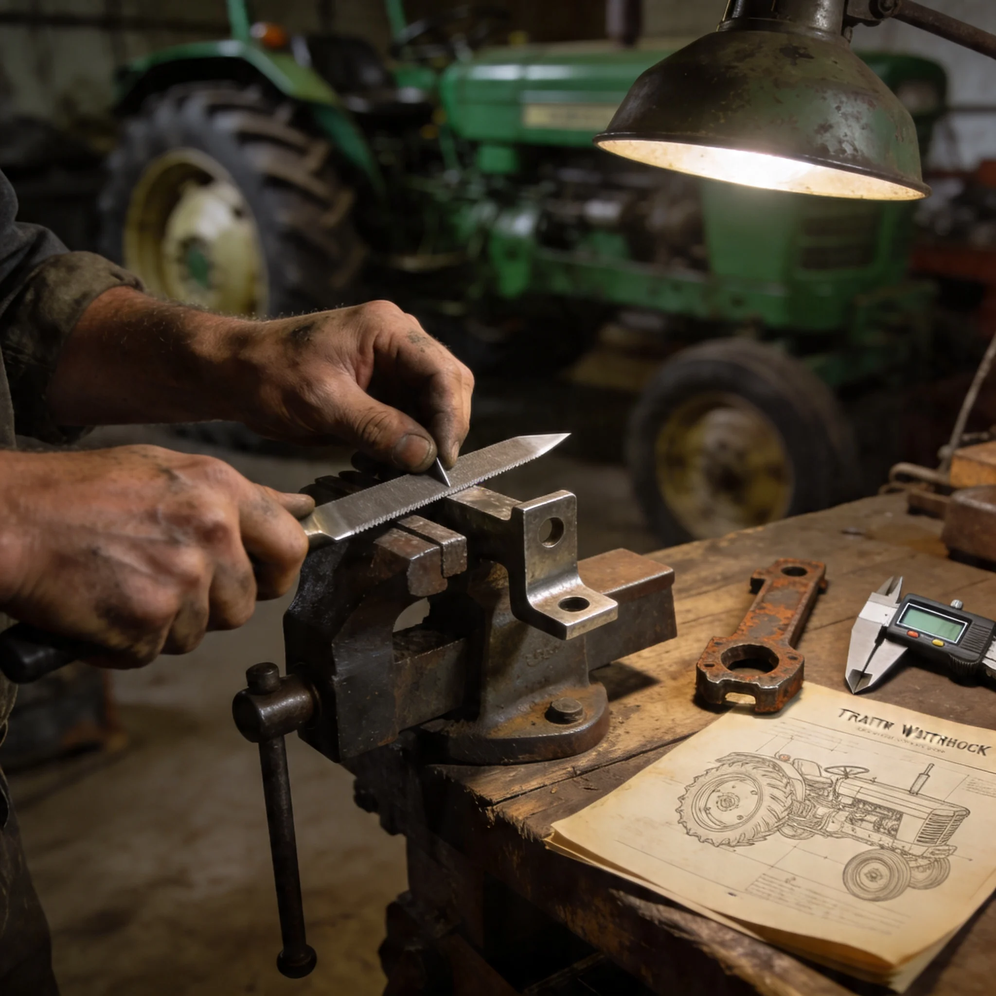 Traktor Ersatzteile selbst herstellen