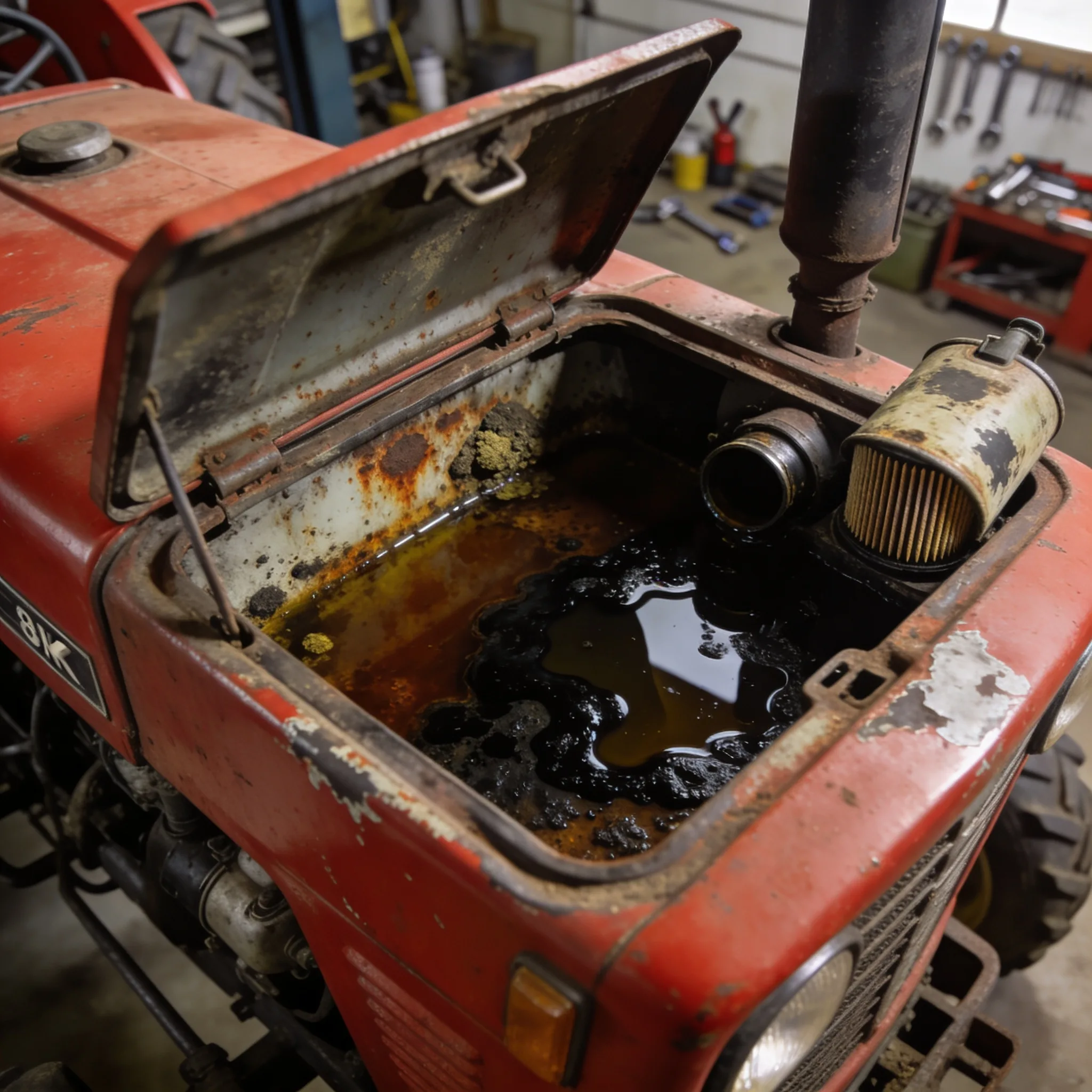 Kraftstoffsystem sanieren Traktor