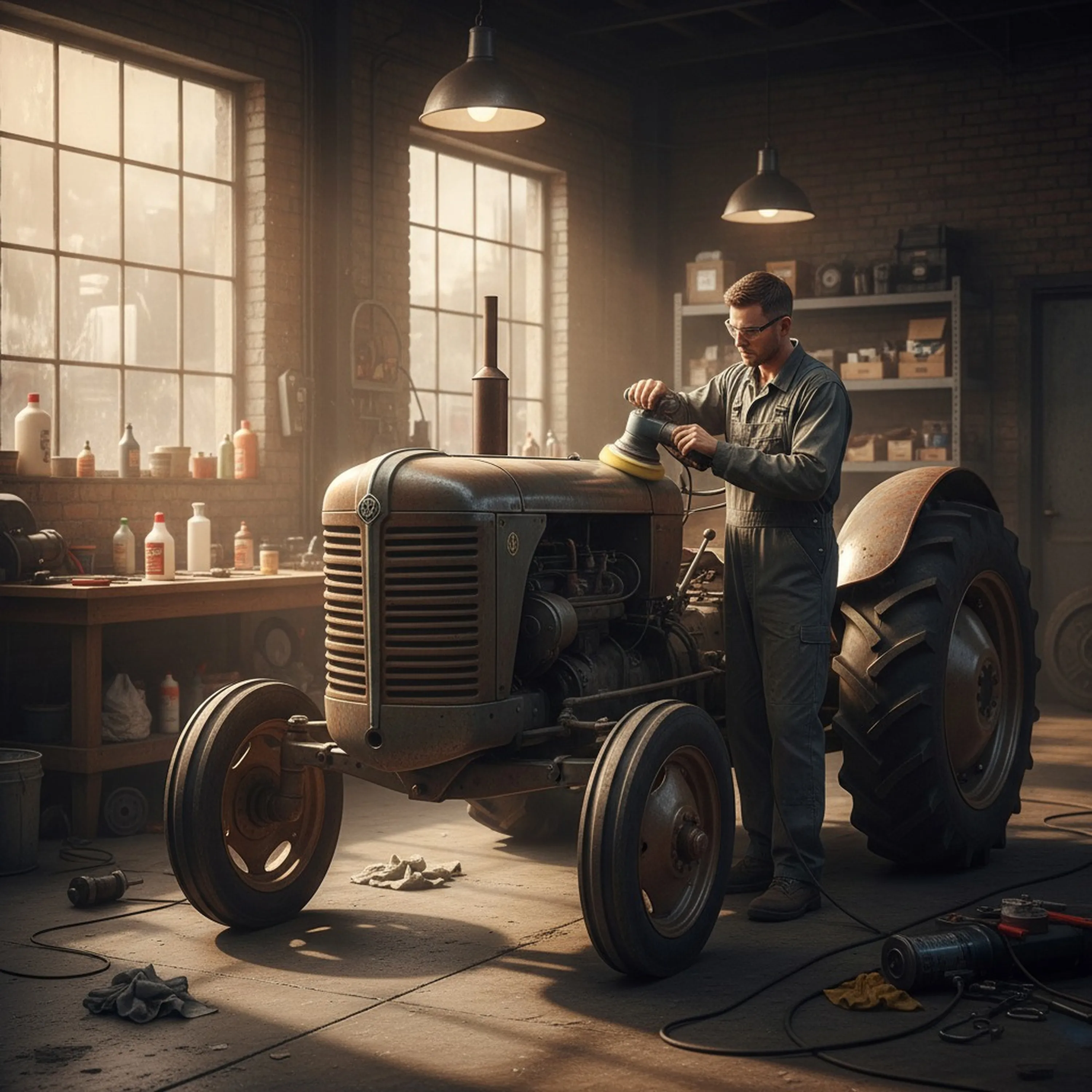 Traktor Oldtimer-Lackpflege: Von Rost zu Glanz (Guide 2025)